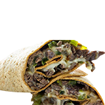 Cheese & Black Pudding Wrap 