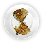 Cheese & Haggis Toasty 