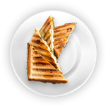 Cheese, Ham & Tomato Panini 